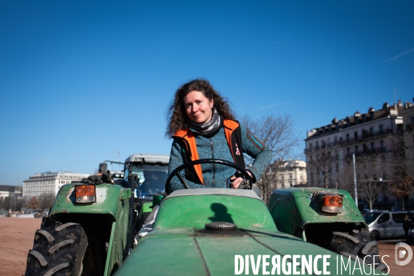 Genève. Manifestation des agriculteurs