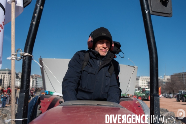 Genève. Manifestation des agriculteurs