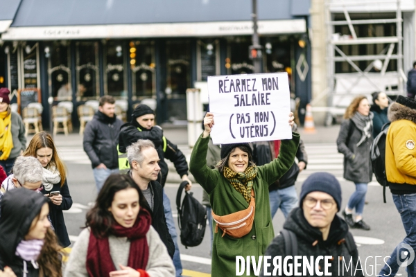 Manifestation dans l education nationale pour les salaires et contre les nouvelles mesures du choc des savoirs