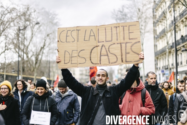 Manifestation dans l education nationale pour les salaires et contre les nouvelles mesures du choc des savoirs