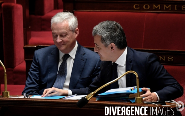 Bruno Le Maire avec Gerard Darmanin  