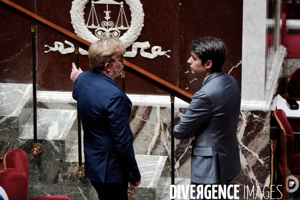 Marc FESNEAU avec Gabriel ATTAL