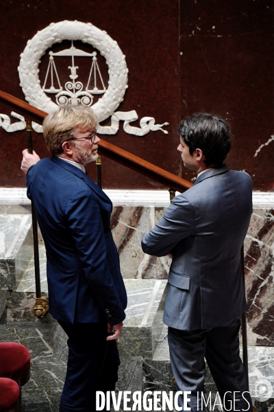 Marc FESNEAU avec Gabriel ATTAL