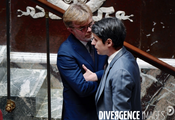 Marc FESNEAU avec Gabriel ATTAL