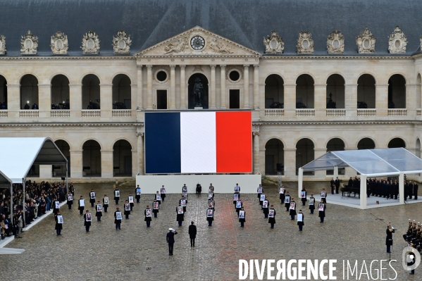 Cérémonie d’hommage aux victimes françaises des attaques terroristes du 7 octobre 2023