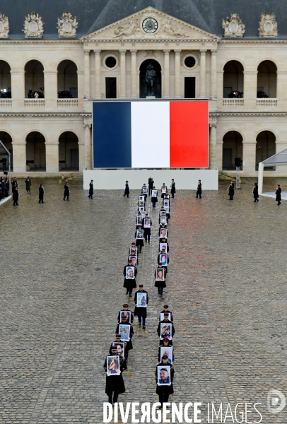 Cérémonie d’hommage aux victimes françaises des attaques terroristes du 7 octobre 2023