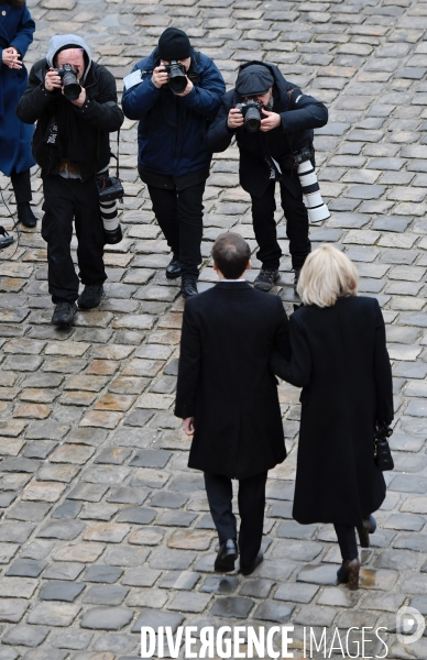 Cérémonie d’hommage aux victimes françaises des attaques terroristes du 7 octobre 2023