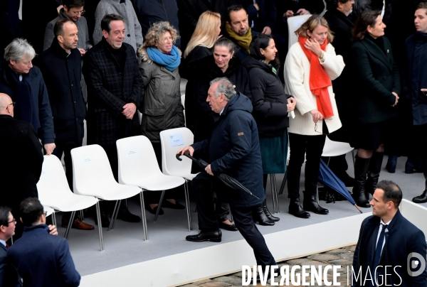 Cérémonie d’hommage aux victimes françaises des attaques terroristes du 7 octobre 2023