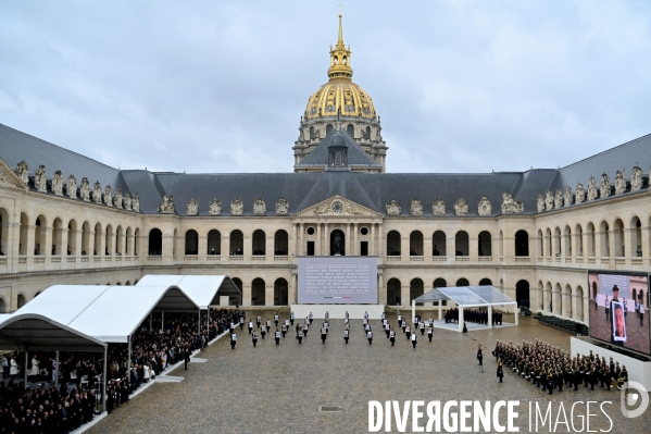 Cérémonie d’hommage aux victimes françaises des attaques terroristes du 7 octobre 2023