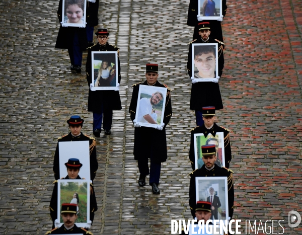 Cérémonie d’hommage aux victimes françaises des attaques terroristes du 7 octobre 2023