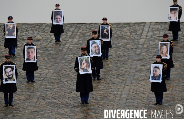 Cérémonie d’hommage aux victimes françaises des attaques terroristes du 7 octobre 2023