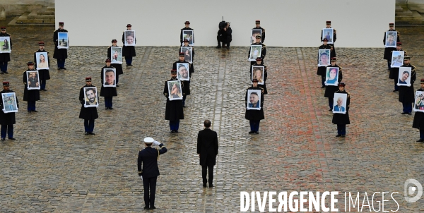 Cérémonie d’hommage aux victimes françaises des attaques terroristes du 7 octobre 2023