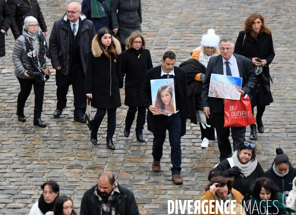 Cérémonie d’hommage aux victimes françaises des attaques terroristes du 7 octobre 2023