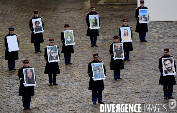 Cérémonie d’hommage aux victimes françaises des attaques terroristes du 7 octobre 2023
