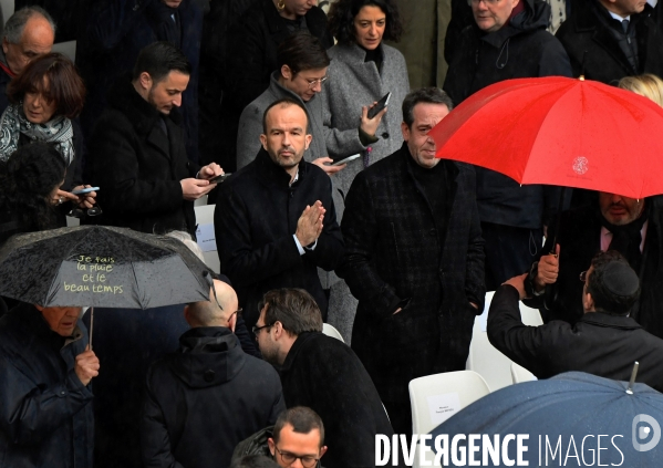 Cérémonie d’hommage aux victimes françaises des attaques terroristes du 7 octobre 2023