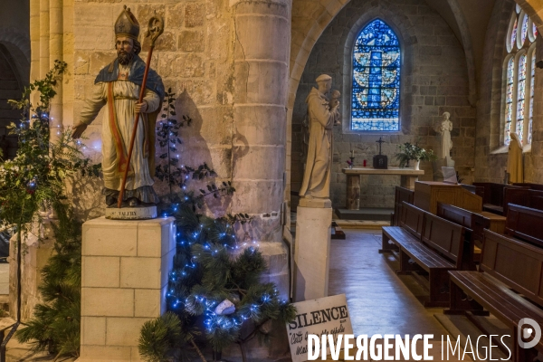 L glise et le cimetire de Saint-Valery