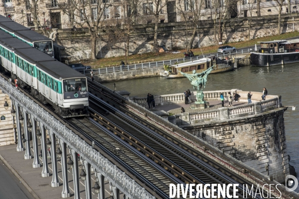 Illustration Paris vue de haut