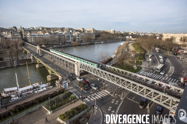Illustration Paris vue de haut