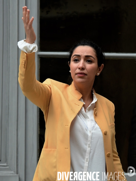 Passation de pouvoir entre amélie oudéa castéra et nicole belloubet