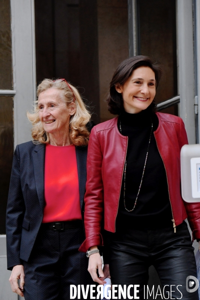 Passation de pouvoir entre amélie oudéa castéra et nicole belloubet
