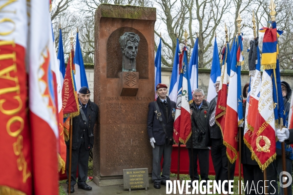 Commemoration hommage groupe Manouchian.