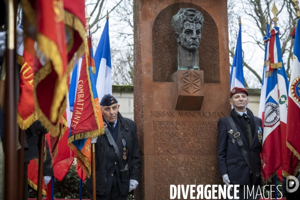 Commemoration hommage groupe Manouchian.
