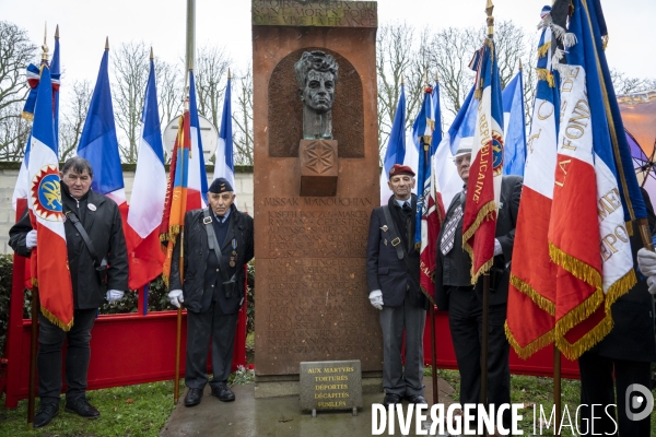 Commemoration hommage groupe Manouchian.
