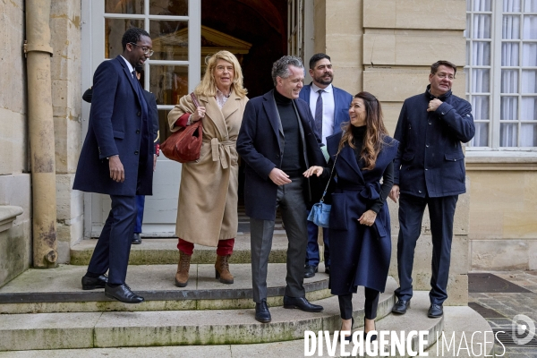 Seminaire gouvernement Attal à Matignon