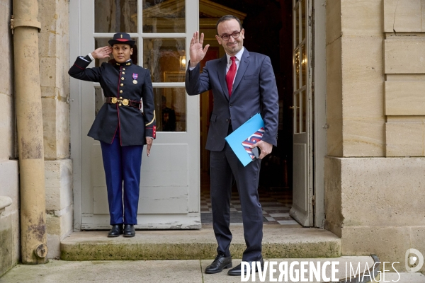 Seminaire gouvernement Attal à Matignon