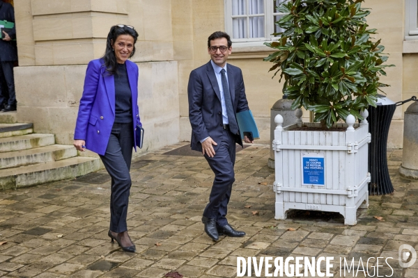 Seminaire gouvernement Attal à Matignon