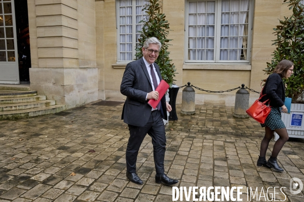 Seminaire gouvernement Attal à Matignon