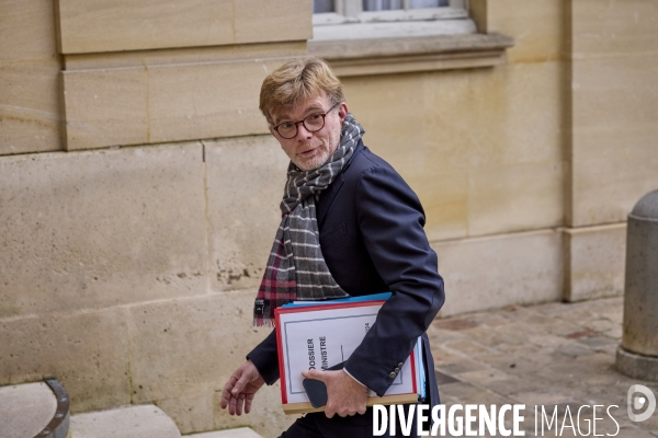 Seminaire gouvernement Attal à Matignon