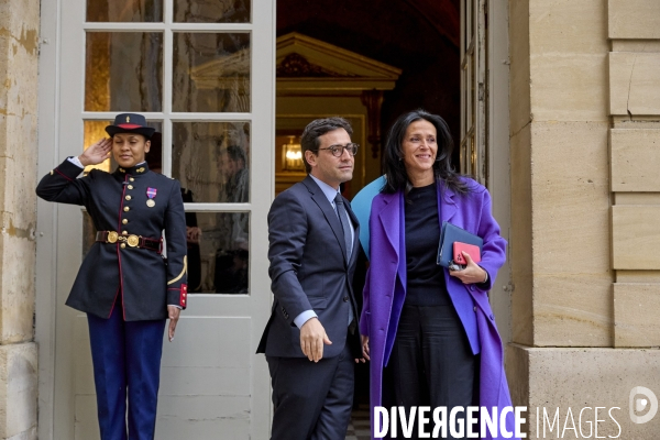 Seminaire gouvernement Attal à Matignon