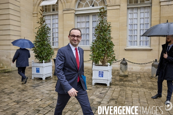 Seminaire gouvernement Attal à Matignon