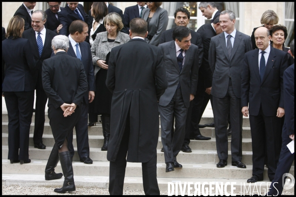 Premier conseil des ministres du nouveau gouvernement fillon