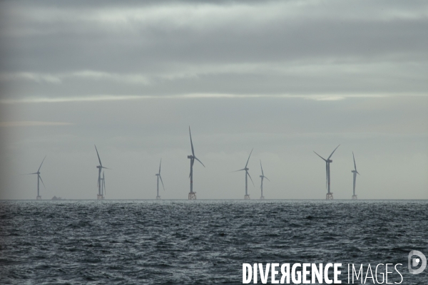 Les éoliennes de la baie de Saint-Brieuc