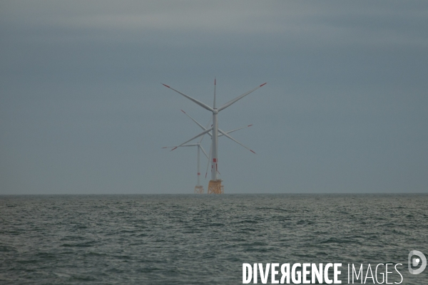 Les éoliennes de la baie de Saint-Brieuc