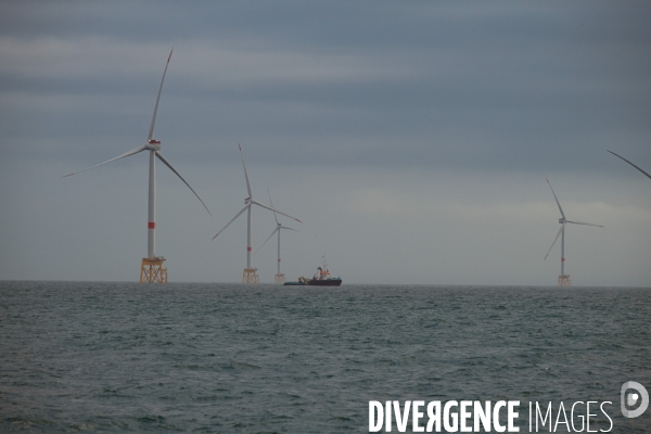Les éoliennes de la baie de Saint-Brieuc