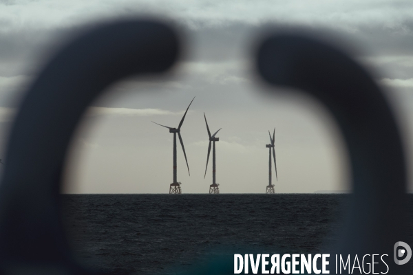 Les éoliennes de la baie de Saint-Brieuc