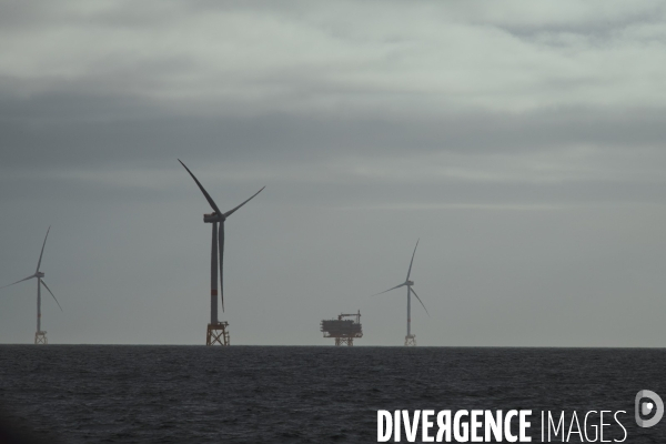 Les éoliennes de la baie de Saint-Brieuc