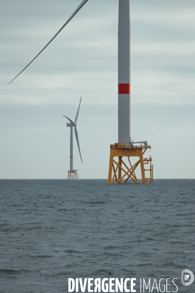 Les éoliennes de la baie de Saint-Brieuc