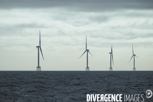 Les éoliennes de la baie de Saint-Brieuc