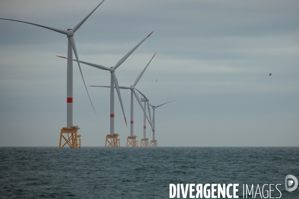 Les éoliennes de la baie de Saint-Brieuc