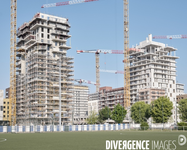 Construction d’immeubles d’habitation à Asnières