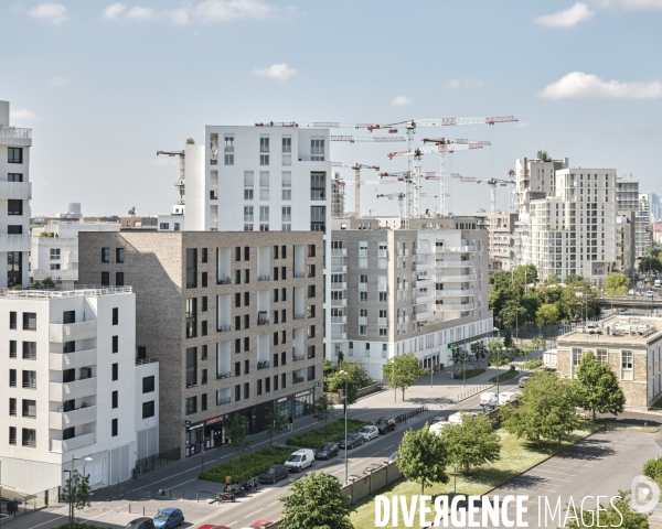 Nouveaux immeubles d’habitations à Asnières