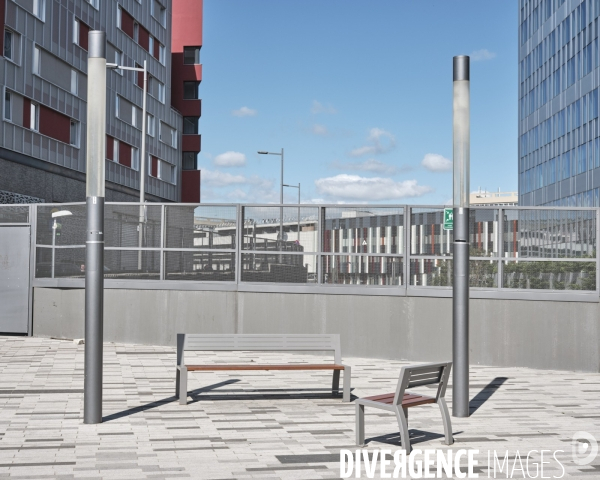 Nanterre, mobilier urbain 