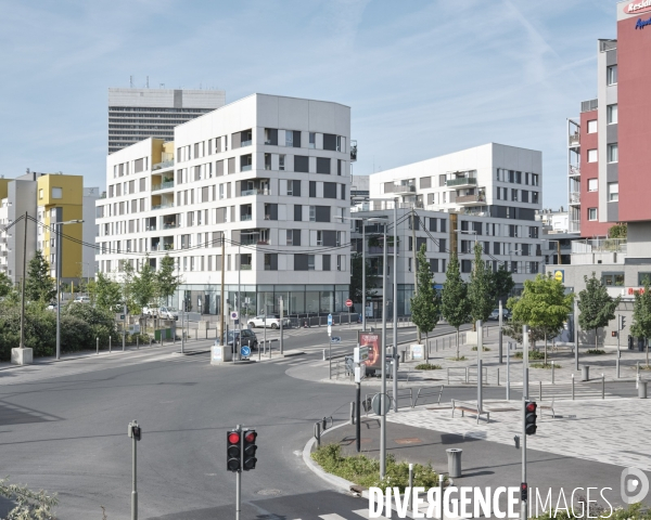 Nanterre Université, carrefour bd des provinces Françaises