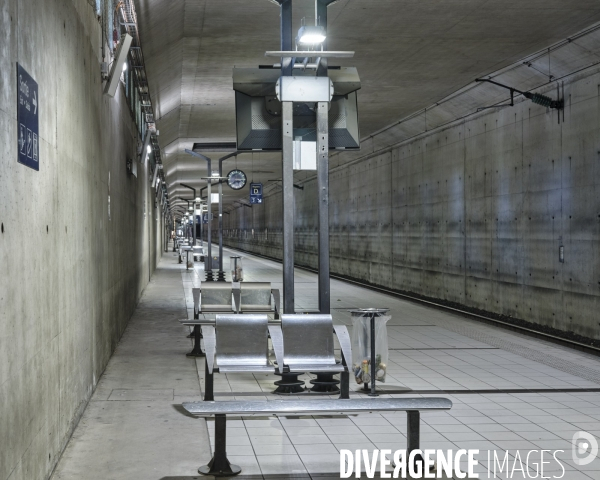 Gare TGV de Massy, le quai