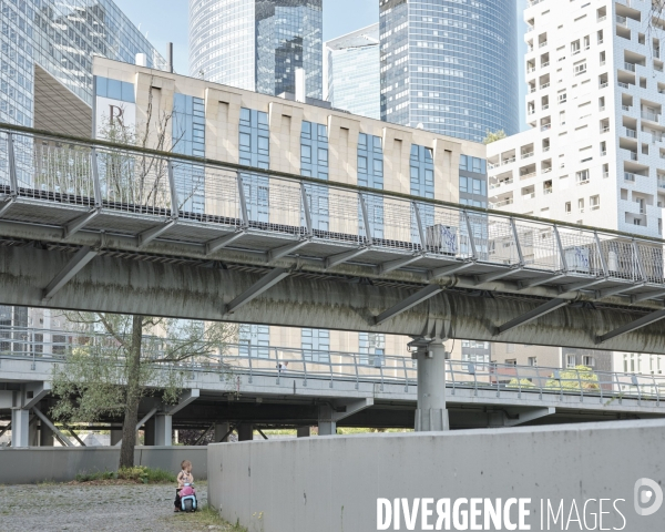 La Défense, passerelle dite La Jetée 