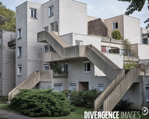 Fontenay-sous-bois, quartier Val de Fontenay, le pont Jaune